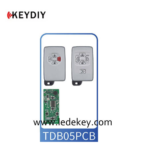 TDB05 PCB 5 Button KEYDIY Universal Control Remote Key