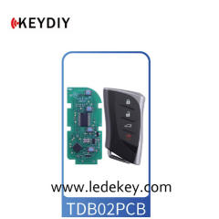 TDB02 PCB 4 Button KEYDIY Universal Control Remote Key