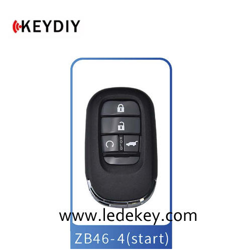 ZB46 4 Button KEYDIY Universal Control Remote Key