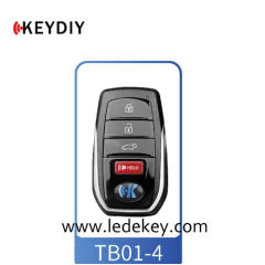 TB01 4 Button KEYDIY Universal Control Remote Key