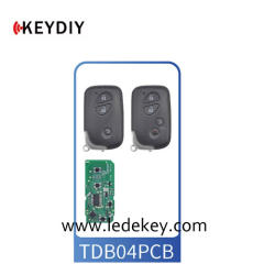 TDB04 PCB 4 Button KEYDIY Universal Control Remote Key