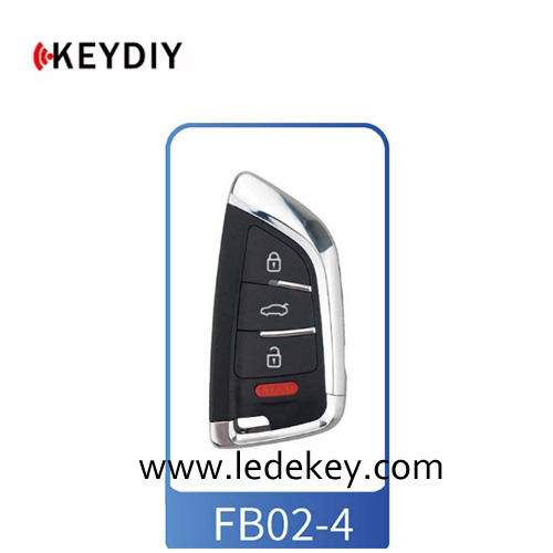 FB02-4 Button KEYDIY Universal Control Remote Key