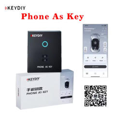 KEYDIY Phone as Key: Device that turns your Phone into a Car Key - Easy Wireless Setup ，model: PAK01-ZB / PAK01-TB