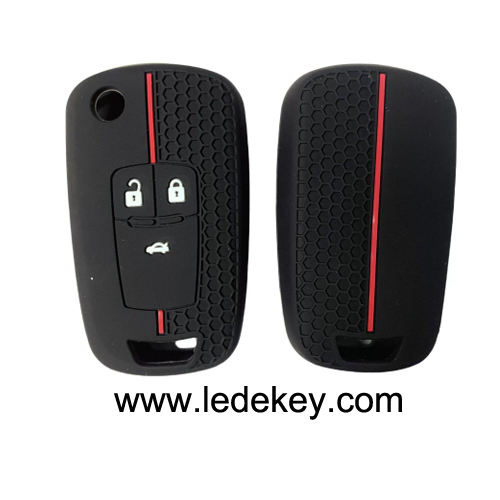3 silicone key cover for Buick Chevrolet