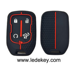 4 button Silicone key cover for Chevrolet