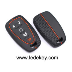 5 button Silicone key cover for Chevrolet