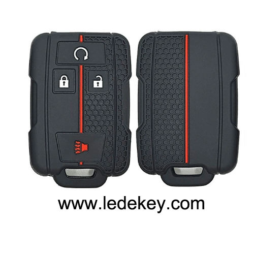 4 silicone key cover for Chevrolet GMC