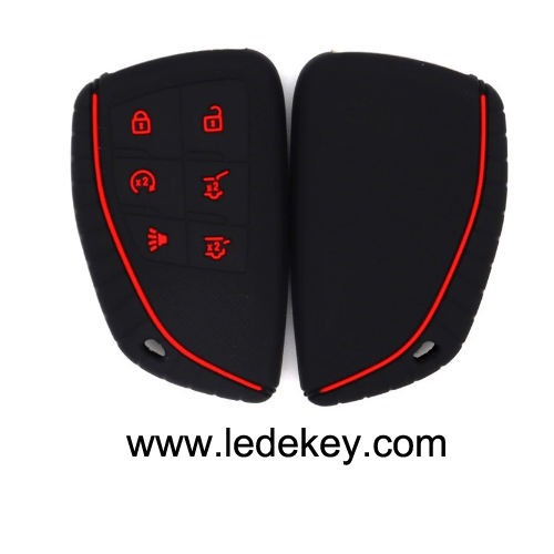 6 silicone key cover for Buick GMC Chevrolet