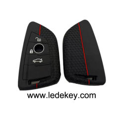 3 buttons Silicone key cover for BMW