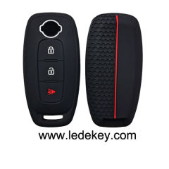 3 silicone key cover for Nissan