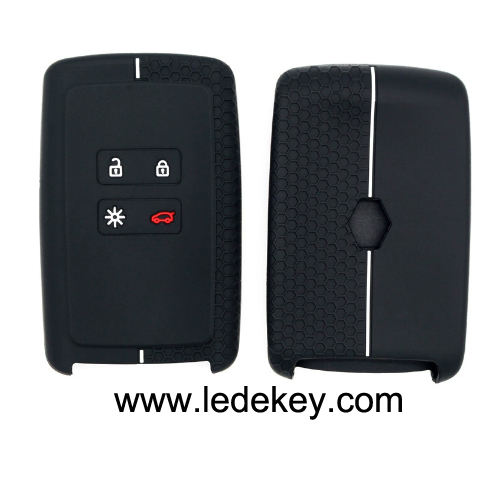 4 silicone key cover for Renault