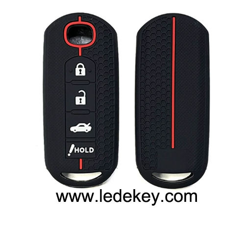 4 silicone key cover for Mazda