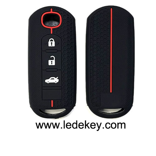 3 silicone key cover for Mazda
