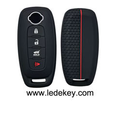 4 silicone key cover for Nissan