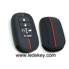5 button Silicone key cover for Honda