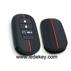 3 button Silicone key cover for Honda