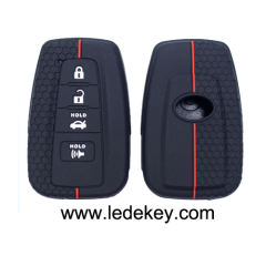 4 buttons Silicone key cover for Toyota