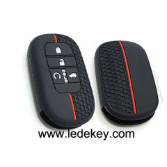 4 button Silicone key cover for Honda