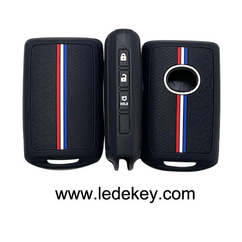 3 button Silicone key cover for Mazda