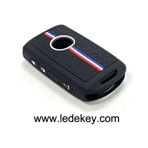 3 button Silicone key cover for Mazda