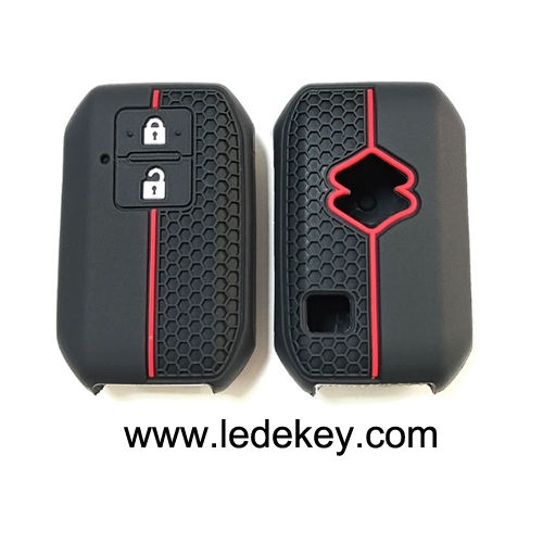 2 button Silicone key cover for Suzuki