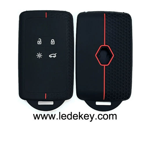 4 silicone key cover for Renault