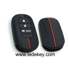 3 button Silicone key cover for Honda