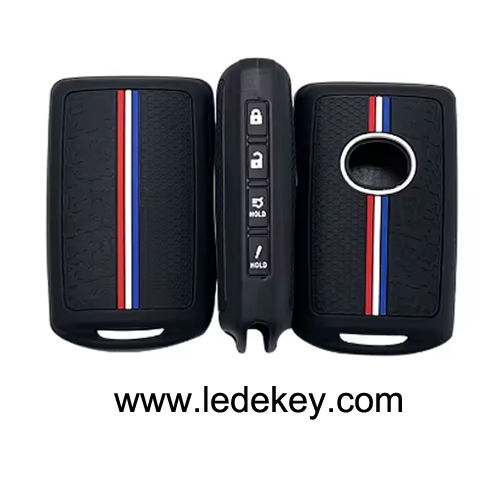 4 button Silicone key cover for Mazda