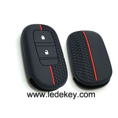 2 button Silicone key cover for Honda
