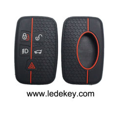5 button Silicone key cover for Landrover