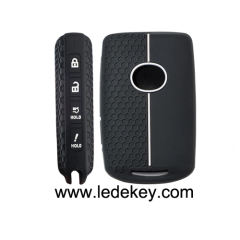 4 buttons Silicone key cover for Mazda