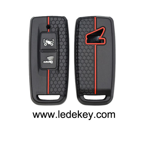 Motorcycle Silicone key cover for Honda