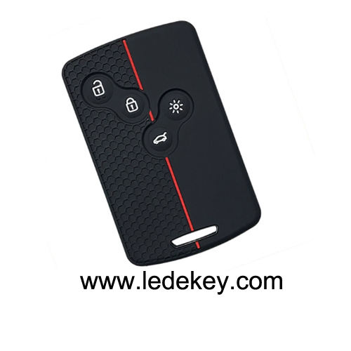 4 silicone key cover for Renault