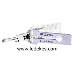 Original Lishi HY17/HYN15 2in1 Decoder and Pick for HYUNDAI, KIA