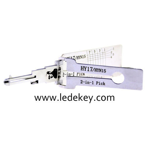 Original Lishi HY17/HYN15 2in1 Decoder and Pick for HYUNDAI, KIA
