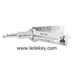 Original Lishi NE71R 2in1 Decoder and Pick for Honda, Rover, MG