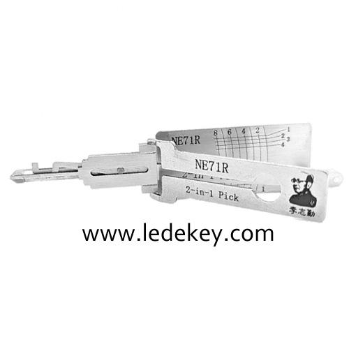 Original Lishi NE71R 2in1 Decoder and Pick for Honda, Rover, MG