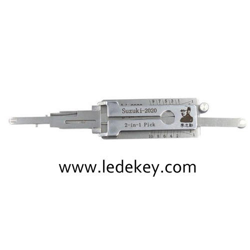 Original Lishi Suzuki-2020 2in1 Decoder and Pick for Suzuki