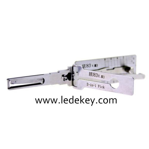 Original Lishi HU83 2in1 Decoder and Pick for Peugeot, Citroen