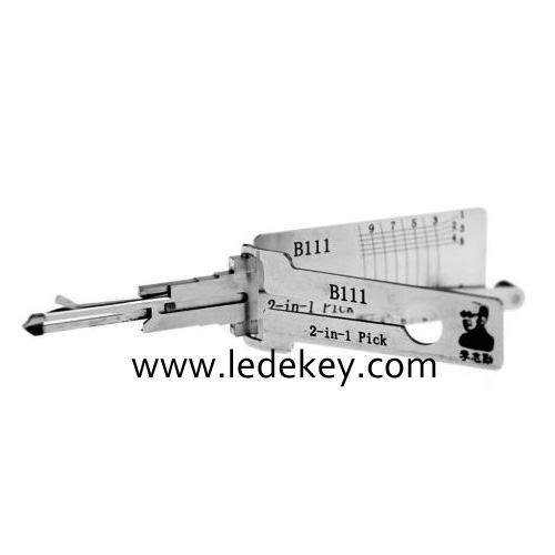 Original Lishi B111 2in1 Decoder and Pick for GM