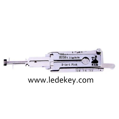Original Lishi HU58 2in1 Decoder and Pick for BMW