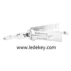 Original Lishi MAZDA2014 2in1 Decoder and Pick for Mazda 2014+ Smart Keyway Locks