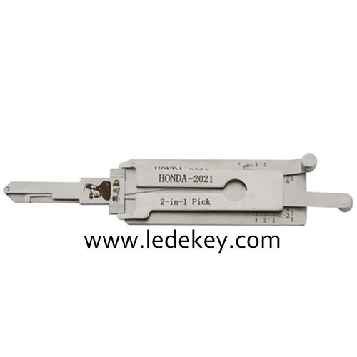 Original Lishi HONDA 2021 2-in-1 Decoder and Pick for Honda 2021 Models