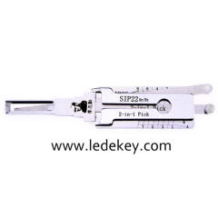 Original Lishi SIP22 2-in-1 Decoder and Pick for FIAT
