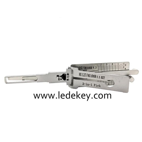 Original Lishi HU127/HU100R v.3 EXT 2in1 Decoder and Pick for BMW