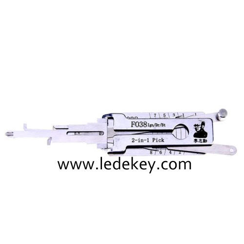 Original Lishi FO38 2in1 Decoder and Pick for Ford, Lincoln