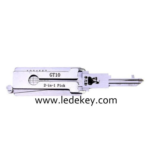 Original Lishi GT10 2in1 Decoder and Pick for FIAT, IVECO