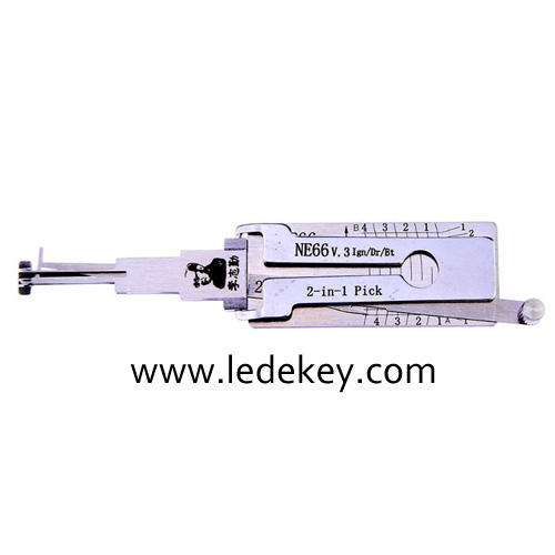 Original Lishi NE66 2in1 Decoder and Pick for VOLVO