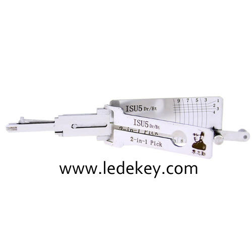 Original Lishi ISU5 2in1 Decoder and Pick for ISUZU Trucks