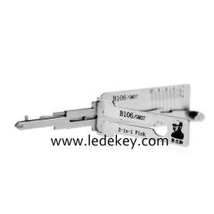 Original Lishi B106 GM37 2in1 Decoder and Pick for GM Z Keyway